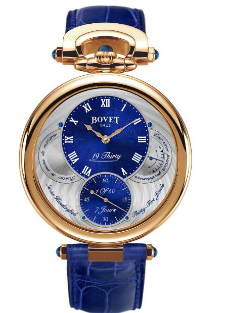 Replica Bovet Watch Fleurier V19Thirty Great Guilloche NTR0062
